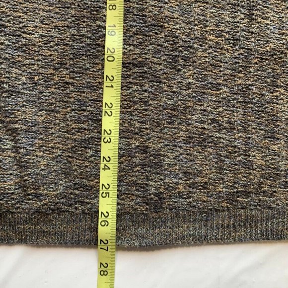 Vintage Bill Blass Sweater Mens XL USA Made Hand Framed Chunky Knit V Neck - Picture 9 of 10